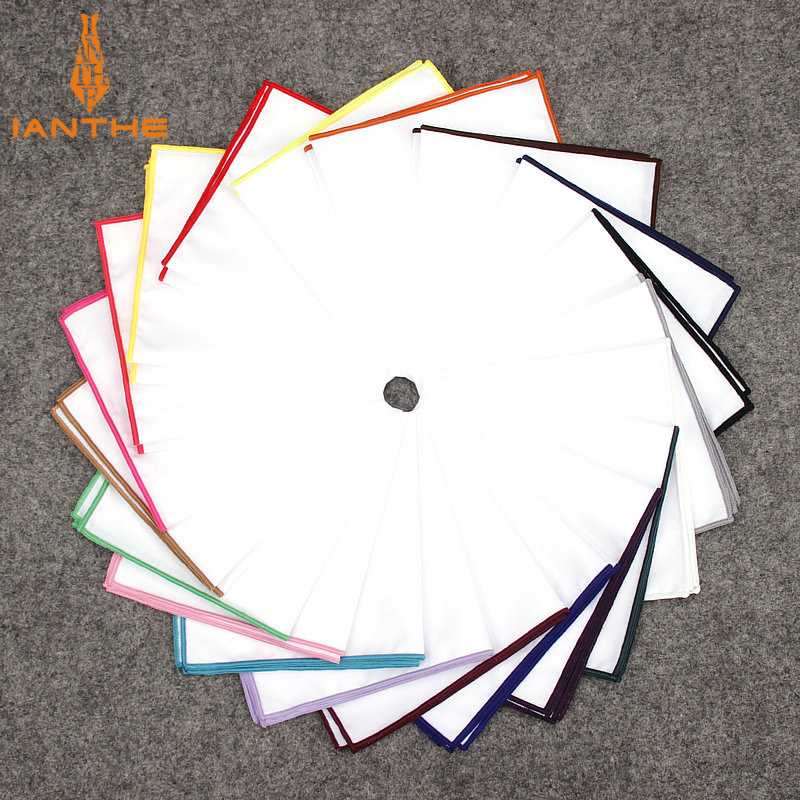 Men'S Formal Wear For A Wedding - 2018 Fashion Mens Cotton White Handkerchief