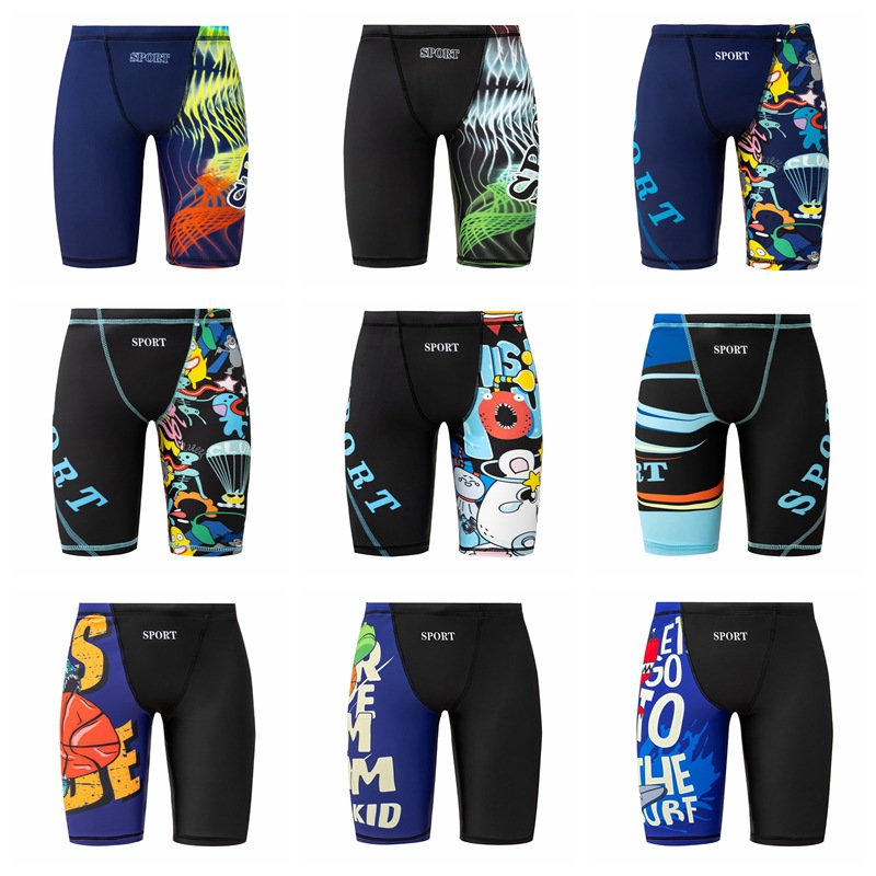Men'S Formal Beach Wear - Men Swimming Shorts 2026 New Cartoon