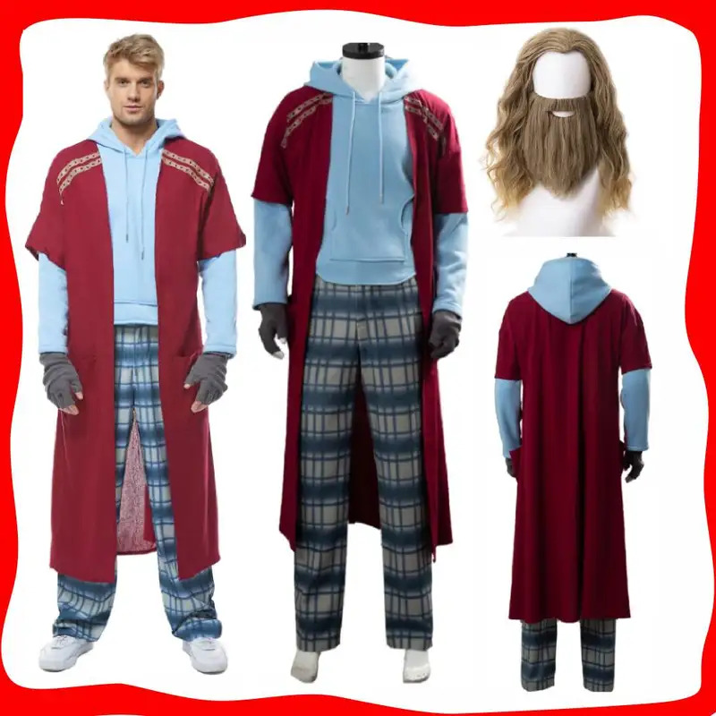 Men Formal Wear Set - Plus Size Fat Decadent Thor Cosplay