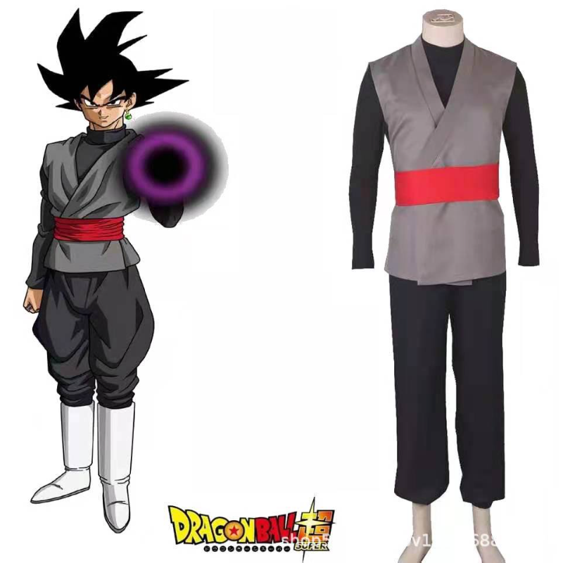 Men Formal Wear Set - 9Styles Dragon Ball Mens Black Cosplay
