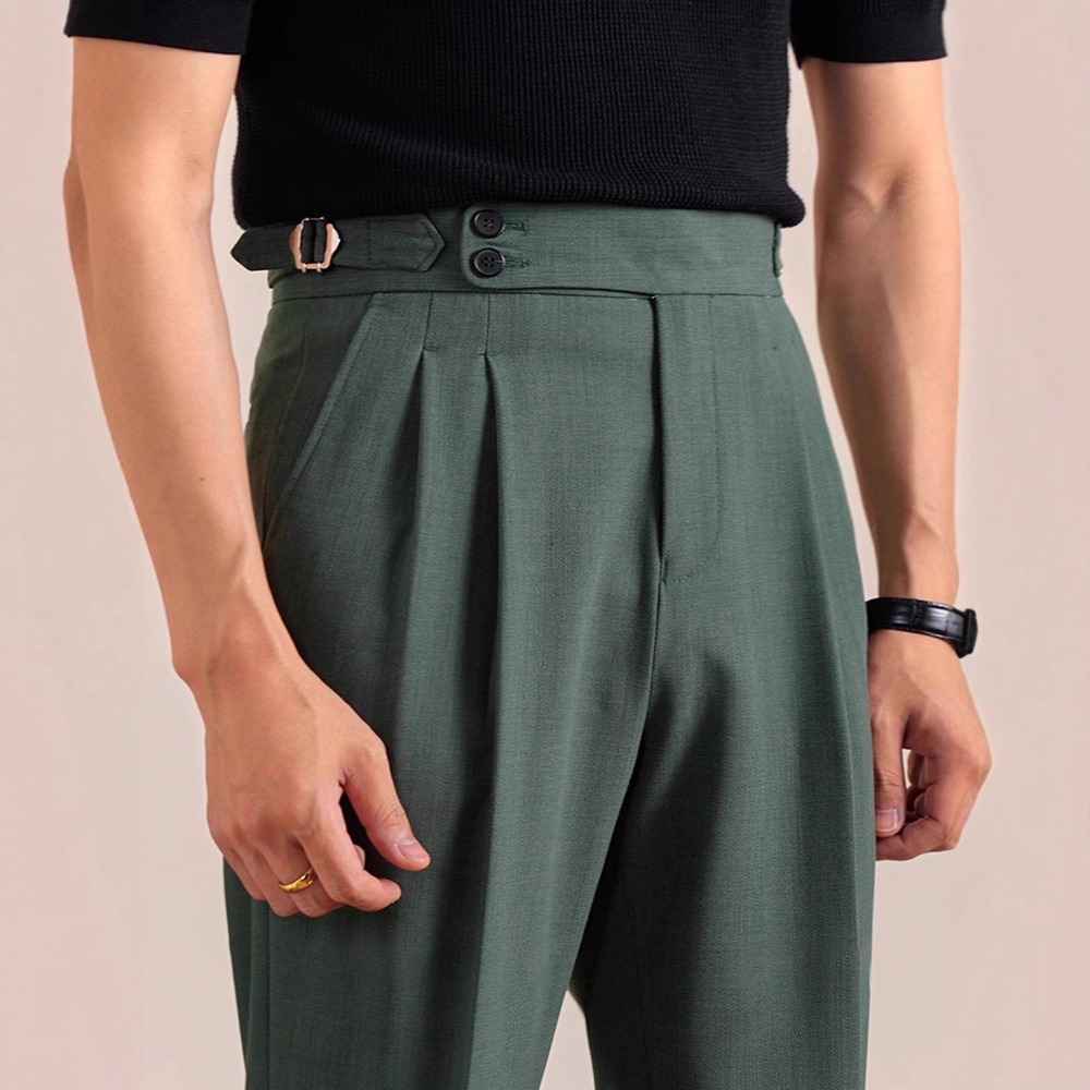 Men Formal Wear Set - Italian Naples Men's Business Casual Suit