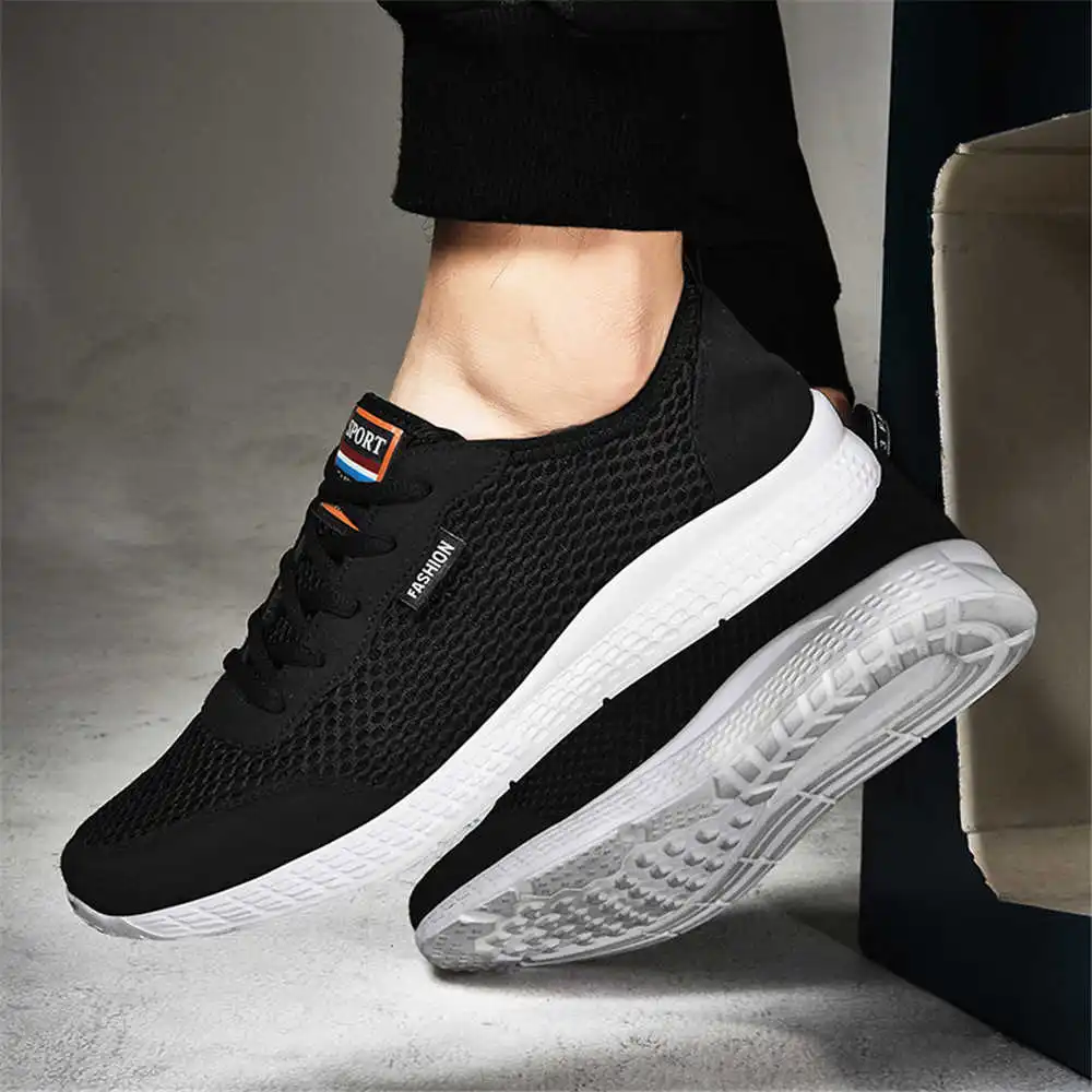 Tall Men Formal Wear - 35-46 Breathable Light Blue Sneakers Men