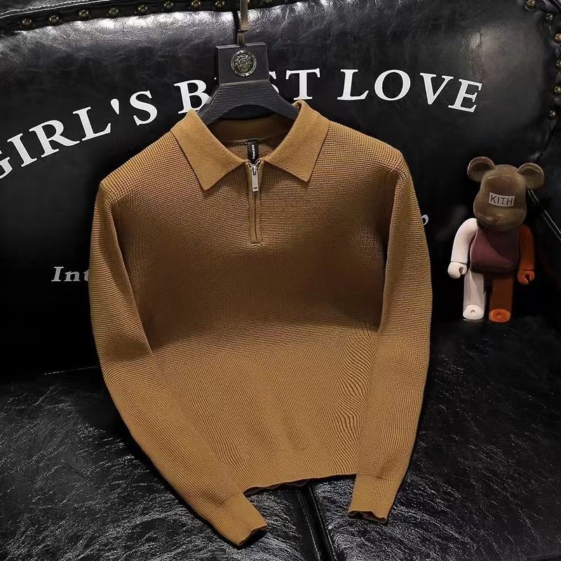 Men's Stylish Zipper Design Kn - Men Formal Wear Coat ulasan dan harga