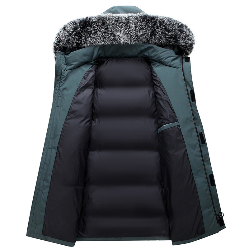 Autumn Winter Men Windproof Do - Men Formal Wear Coat ulasan dan harga