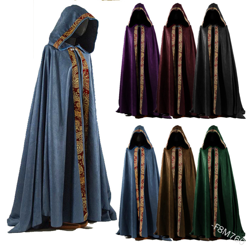 Medieval Halloween Cosplay Clo - Men Formal Wear Coat ulasan dan harga