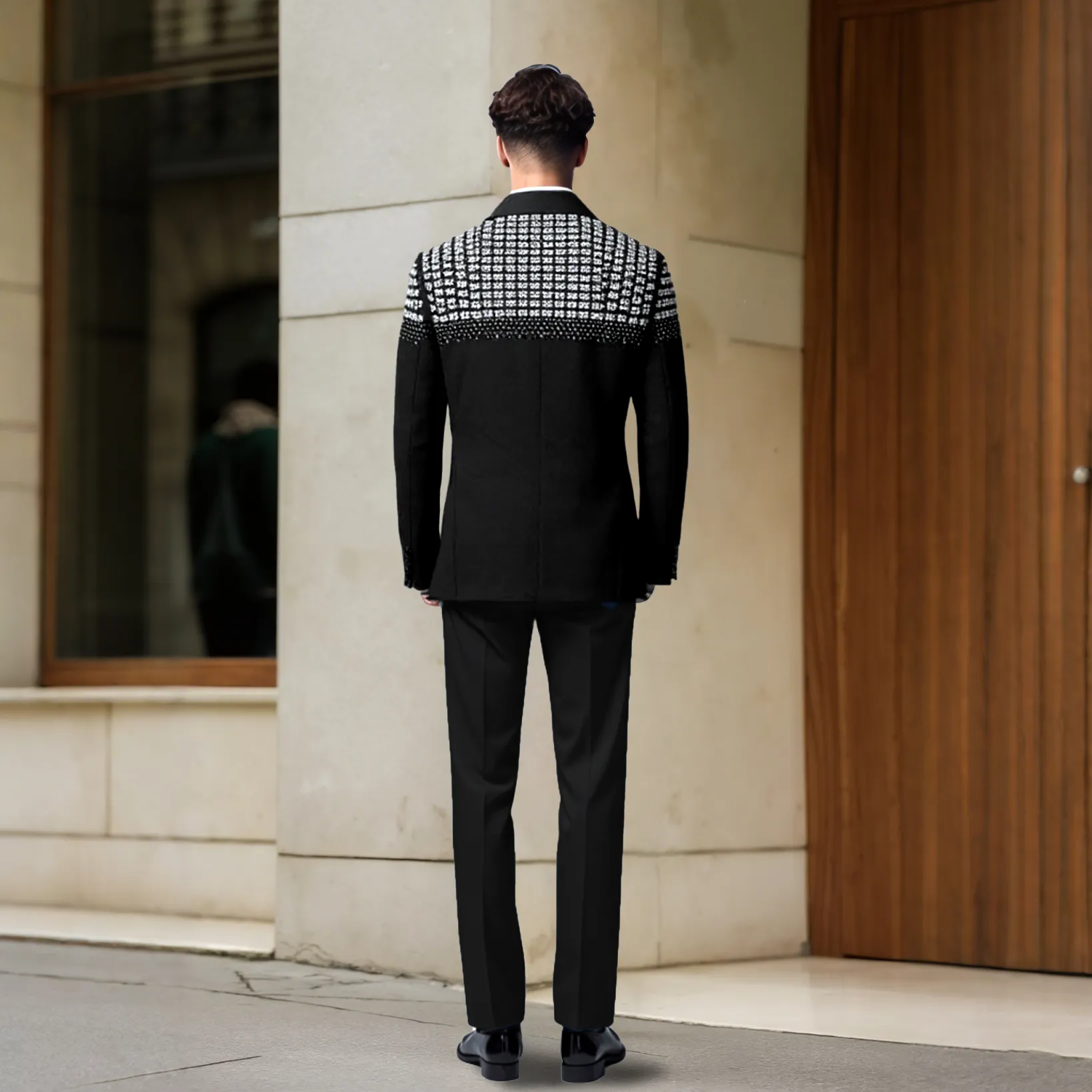 Formal Wedding Tuxedos Beaded  - Men'S Formal Evening Wear ulasan dan harga