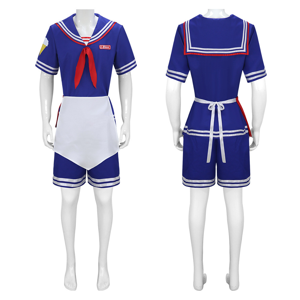 Steve Harrington Cosplay Costu - Men Formal Wear Set ulasan dan harga