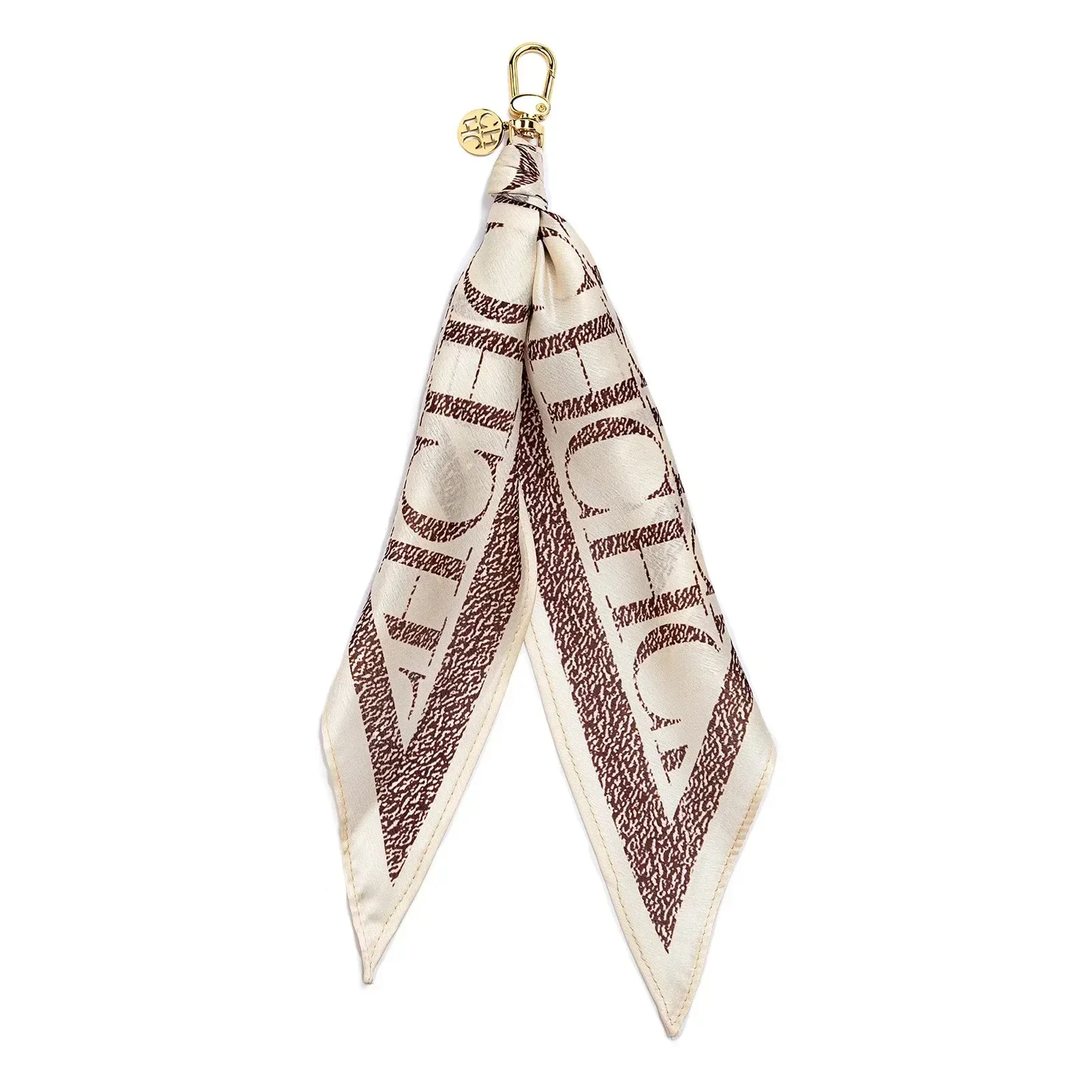CH Scarf Keychain Bag Charm Mo - Monogrammed Handkerchief ulasan dan harga