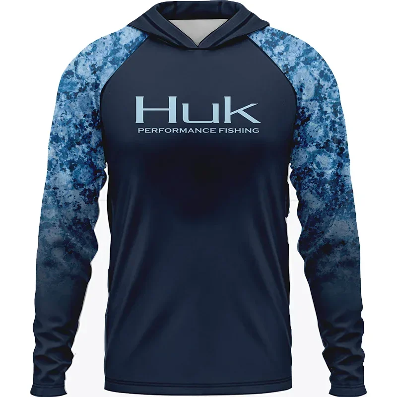 HUK Fishing Long Sleeve UPF 50 - Men Formal Wear Coat ulasan dan harga
