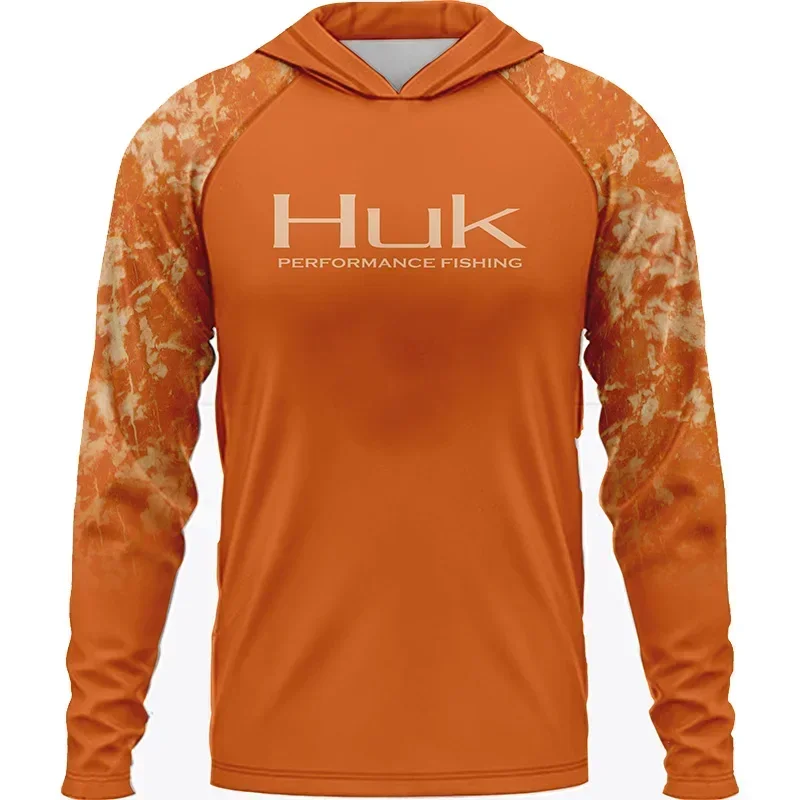 HUK Fishing Long Sleeve UPF 50 - Men Formal Wear Coat ulasan dan harga