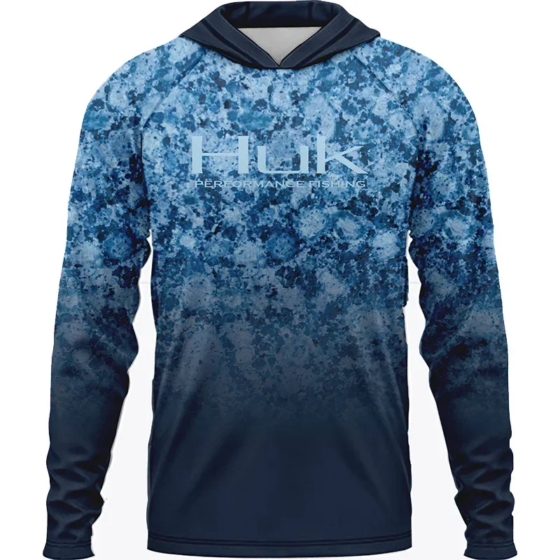 HUK Fishing Long Sleeve UPF 50 - Men Formal Wear Coat ulasan dan harga