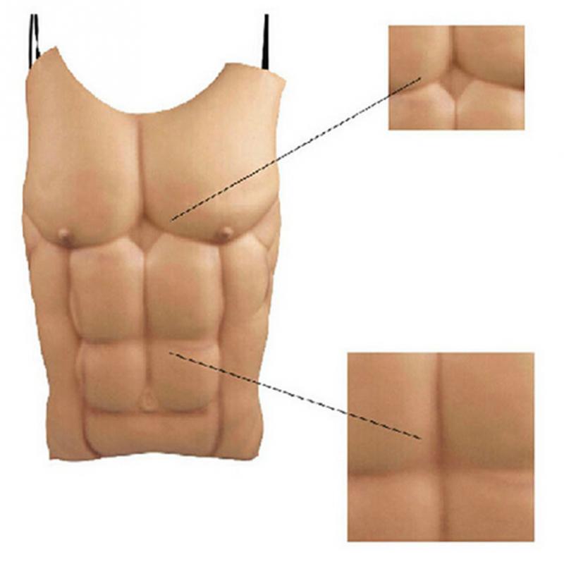 Man Fake Chest Muscle Belly Me - Men'S Formal Wear For Graduation ulasan dan harga
