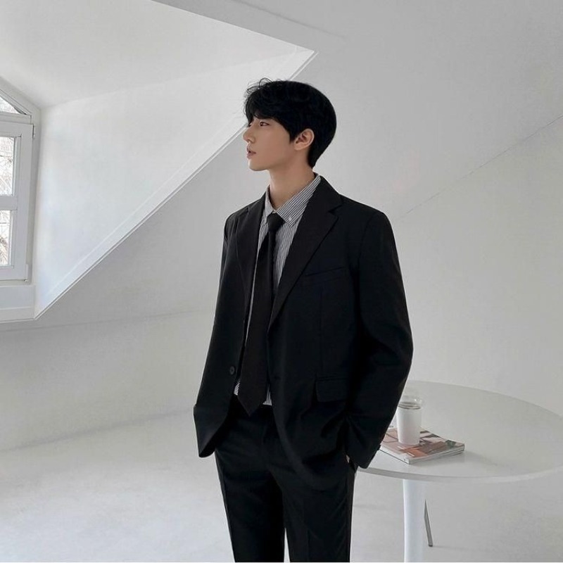Premium Men's Blazer Suit Set  - Men'S Formal Wear For Graduation ulasan dan harga