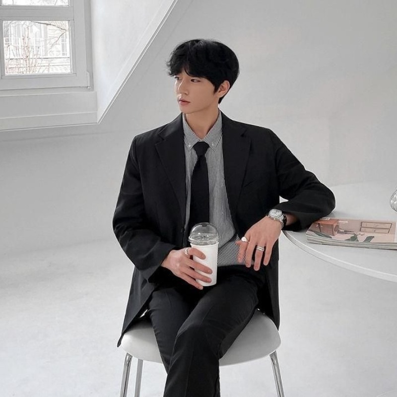 Premium Men's Blazer Suit Set  - Men'S Formal Wear For Graduation ulasan dan harga