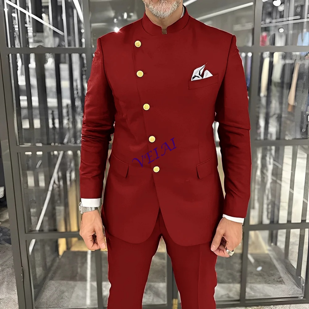 Custom Slim Fit Groomsmen Tern - Men'S Formal Wear For A Wedding ulasan dan harga