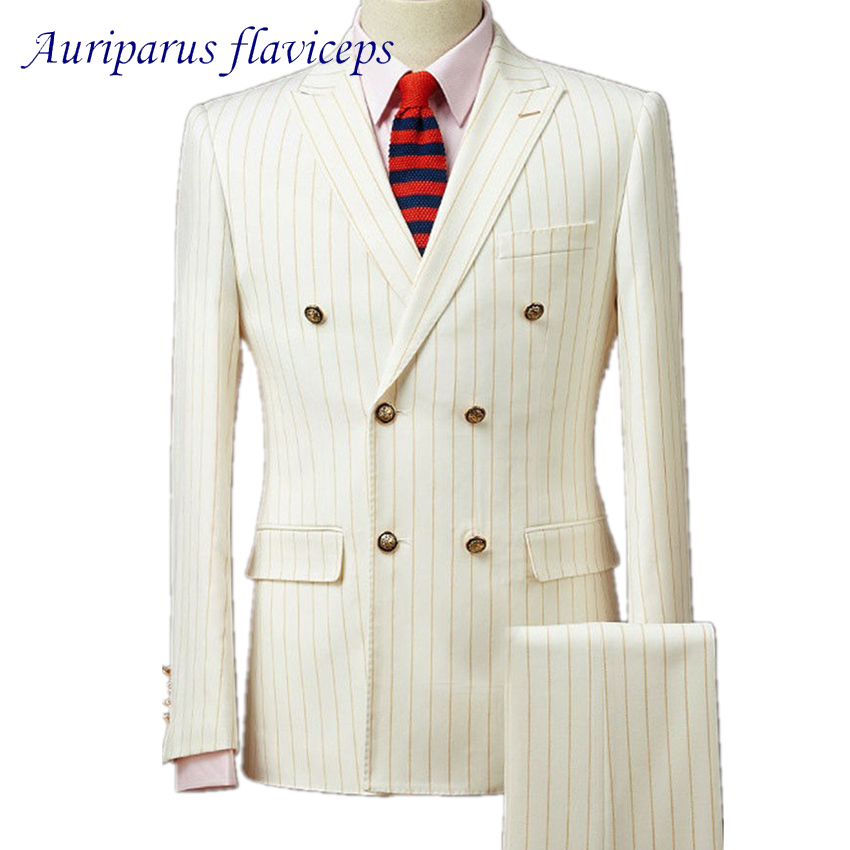Auriparus flaviceps Gold Strip - Wool Suit Jacket ulasan dan harga