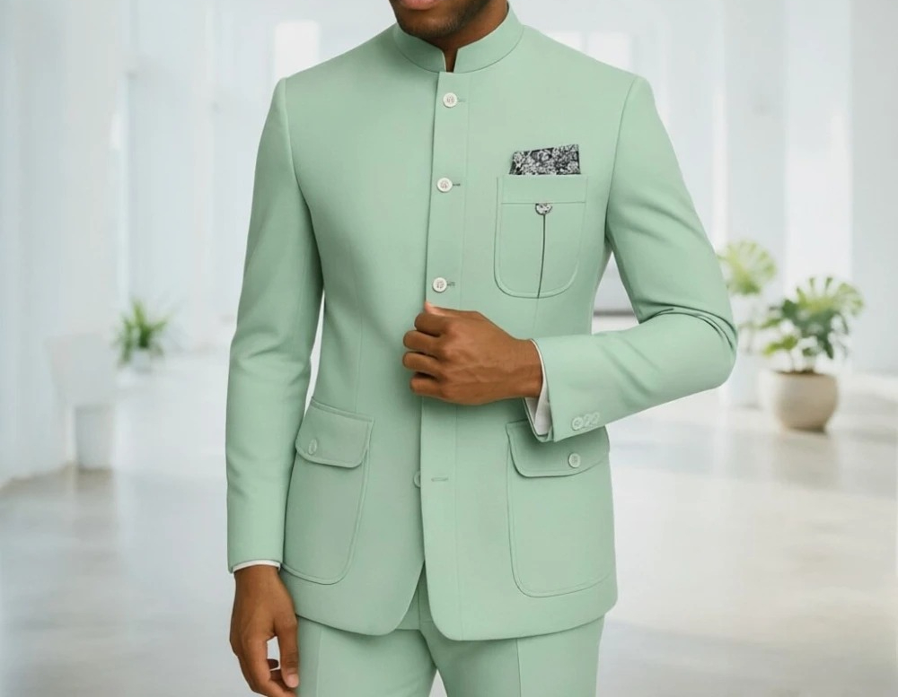 Safari Men Suits Men Premium L - Men Formal Wear Office ulasan dan harga