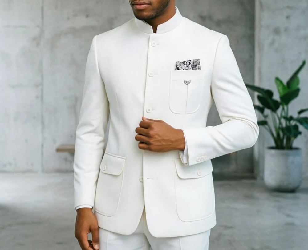Safari Men Suits Men Premium L - Men Formal Wear Office ulasan dan harga