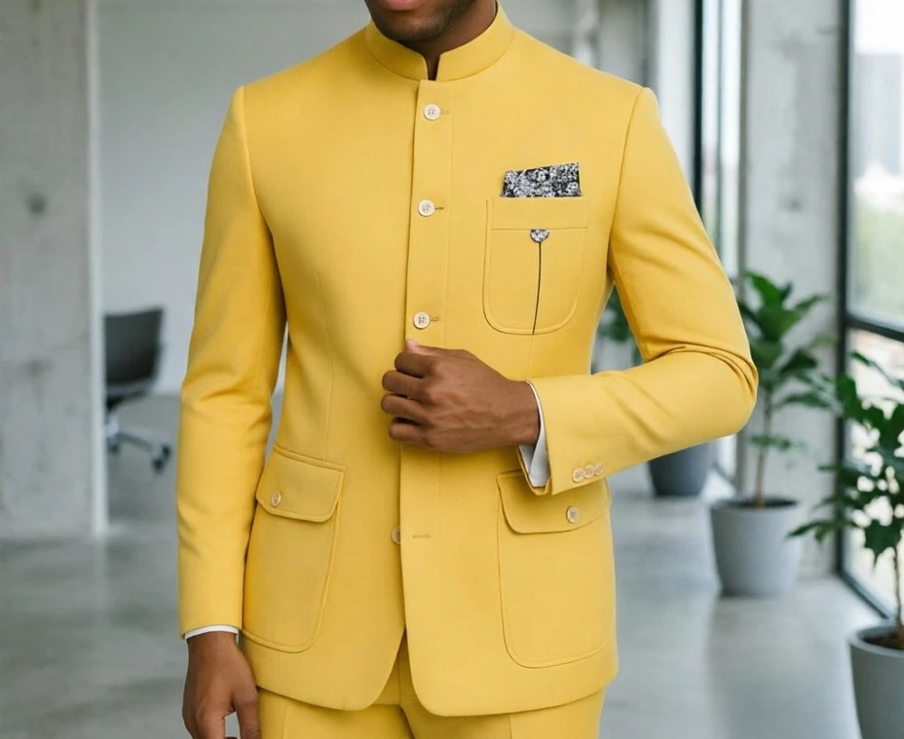 Safari Men Suits Men Premium L - Men Formal Wear Office ulasan dan harga