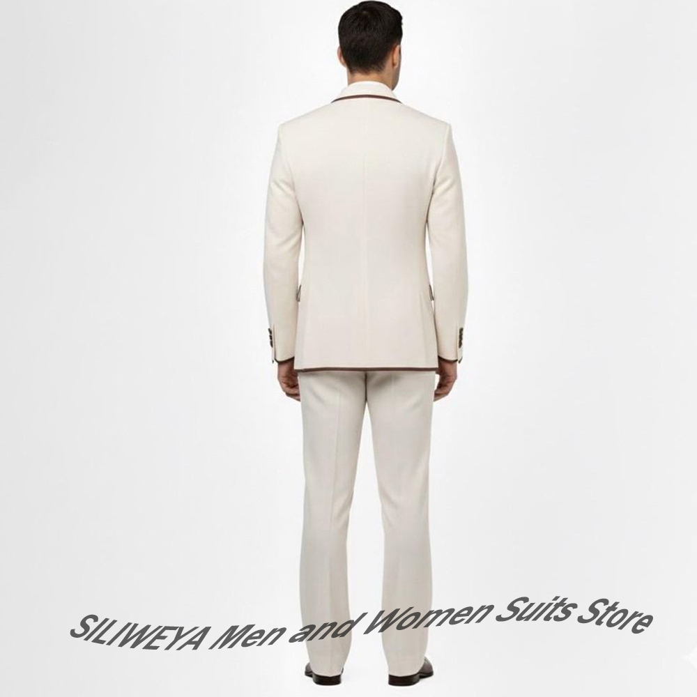 Stylish Men's Double-Breasted  - Men'S Formal Evening Wear ulasan dan harga
