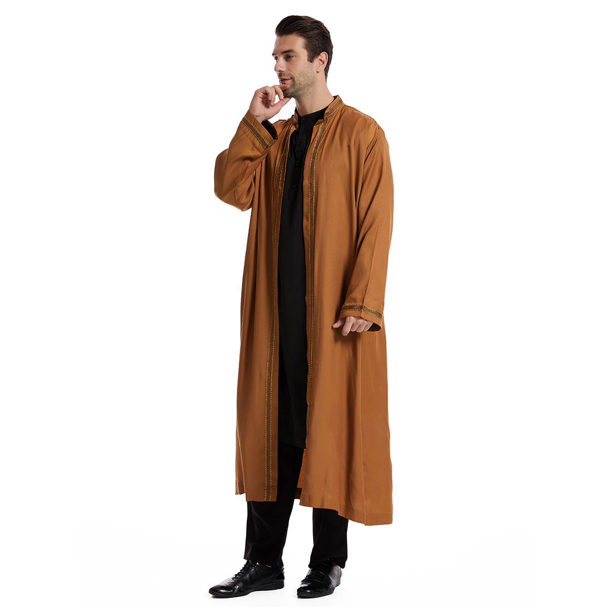 Thobe for Men Abaya Islamic Cl - Men Formal Wear Dubai ulasan dan harga
