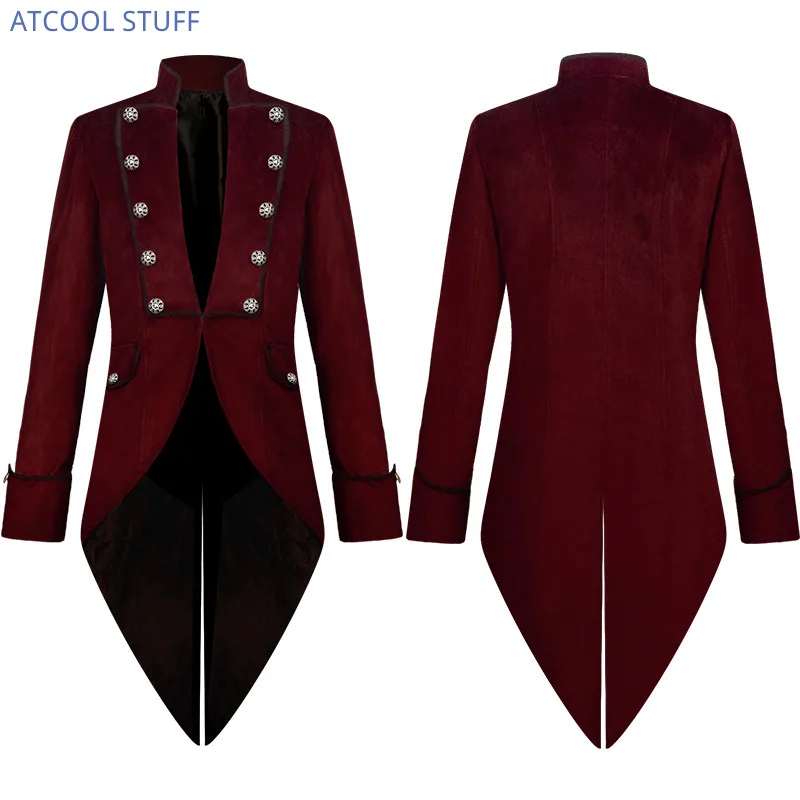 Classic Velet TailCoat Medieva - Men Formal Wear Coat ulasan dan harga