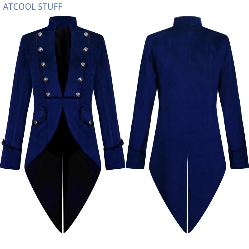 Classic Velet TailCoat Medieva - Men Formal Wear Coat ulasan dan harga