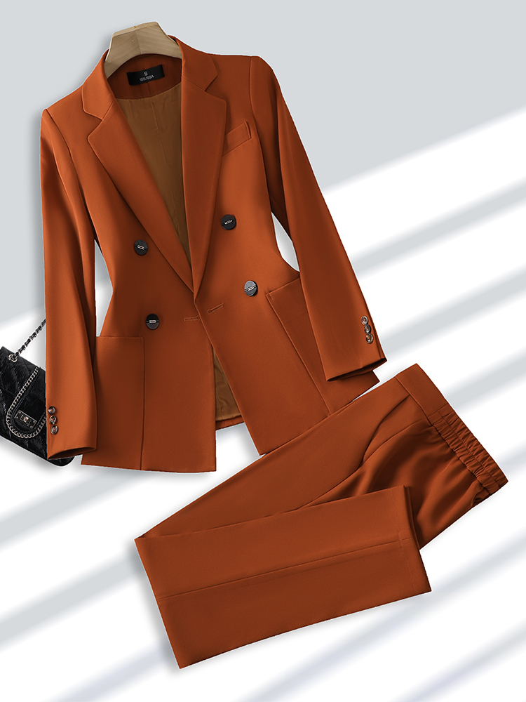 Fashion Ladies Pant Suit Forma - Men Formal Wear Office ulasan dan harga