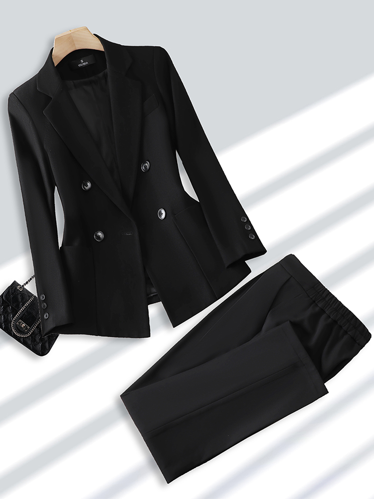 Fashion Ladies Pant Suit Forma - Men Formal Wear Office ulasan dan harga