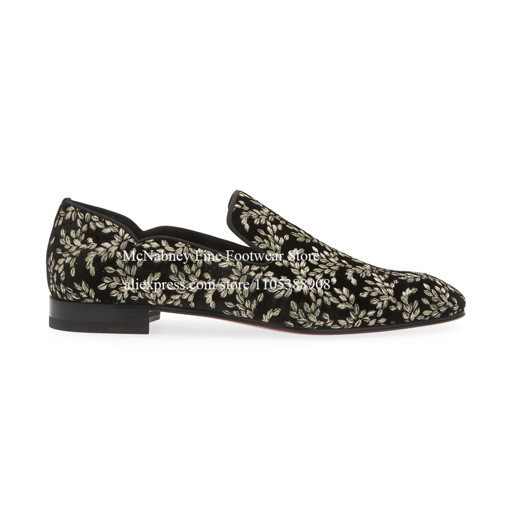 Black Silk Velvet Slip On Loaf - Men'S Formal Evening Wear ulasan dan harga