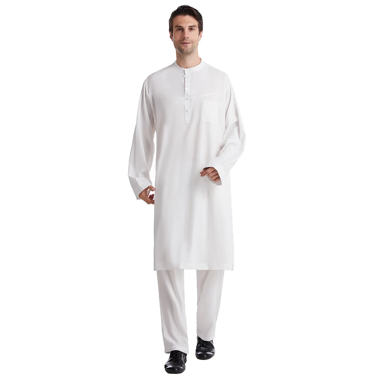 Muslim Men Jubba Thobe 2 Pice  - Men Formal Wear Dubai ulasan dan harga