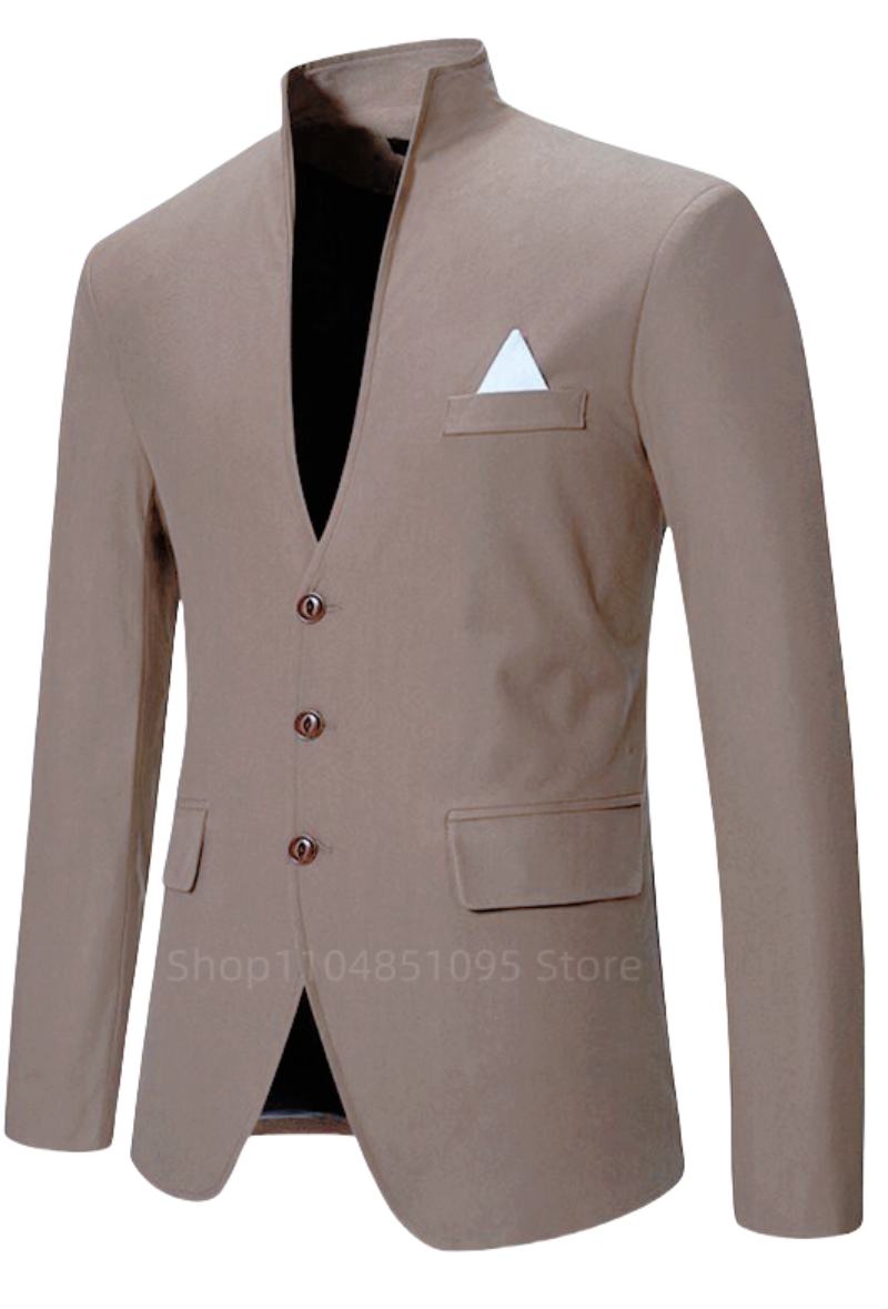 Casual Wedding Men's Tuxedo Ja - Men Formal Wear Office ulasan dan harga