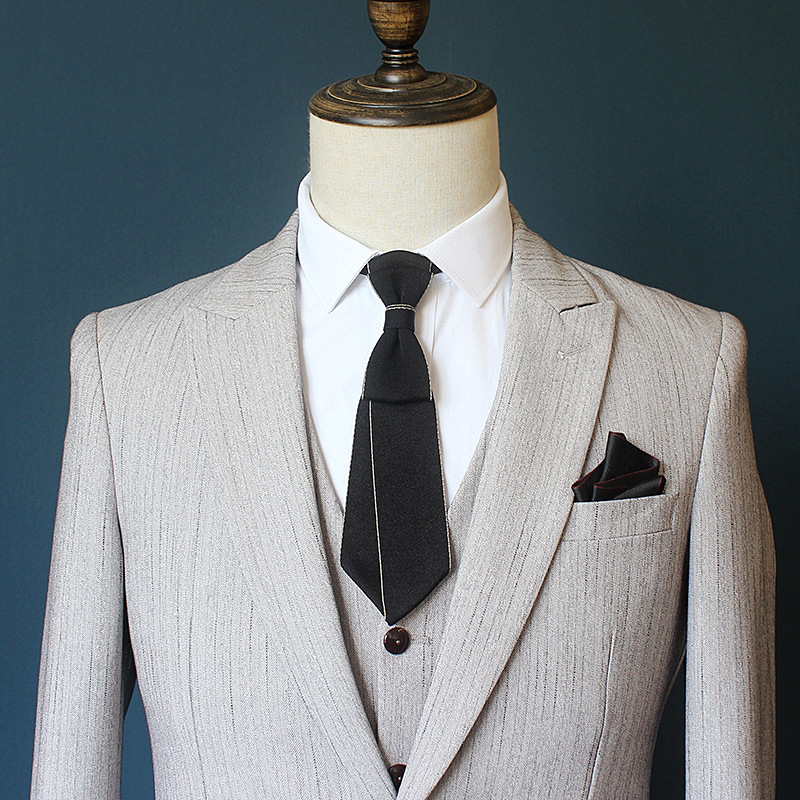 New Ladies College Style Neck  - Men'S Formal Wear For Graduation ulasan dan harga