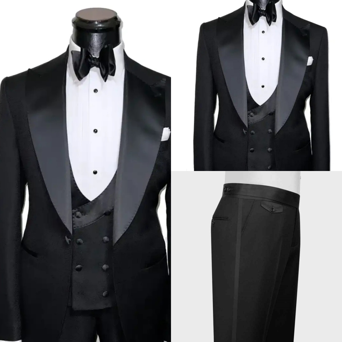 Formal Wedding Tuxedos Peaked  - Men'S Formal Evening Wear ulasan dan harga