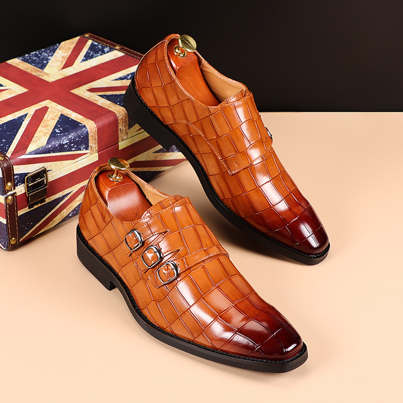 Slip on Dress Shoes Men Oxford - Men'S Formal Wear For A Wedding ulasan dan harga