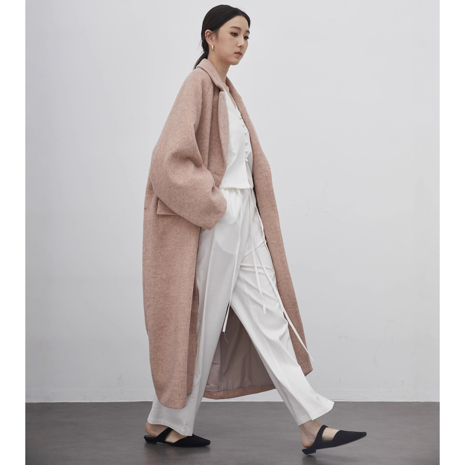 Allingentle Women's Suit Long  - Wool Suit Jacket ulasan dan harga