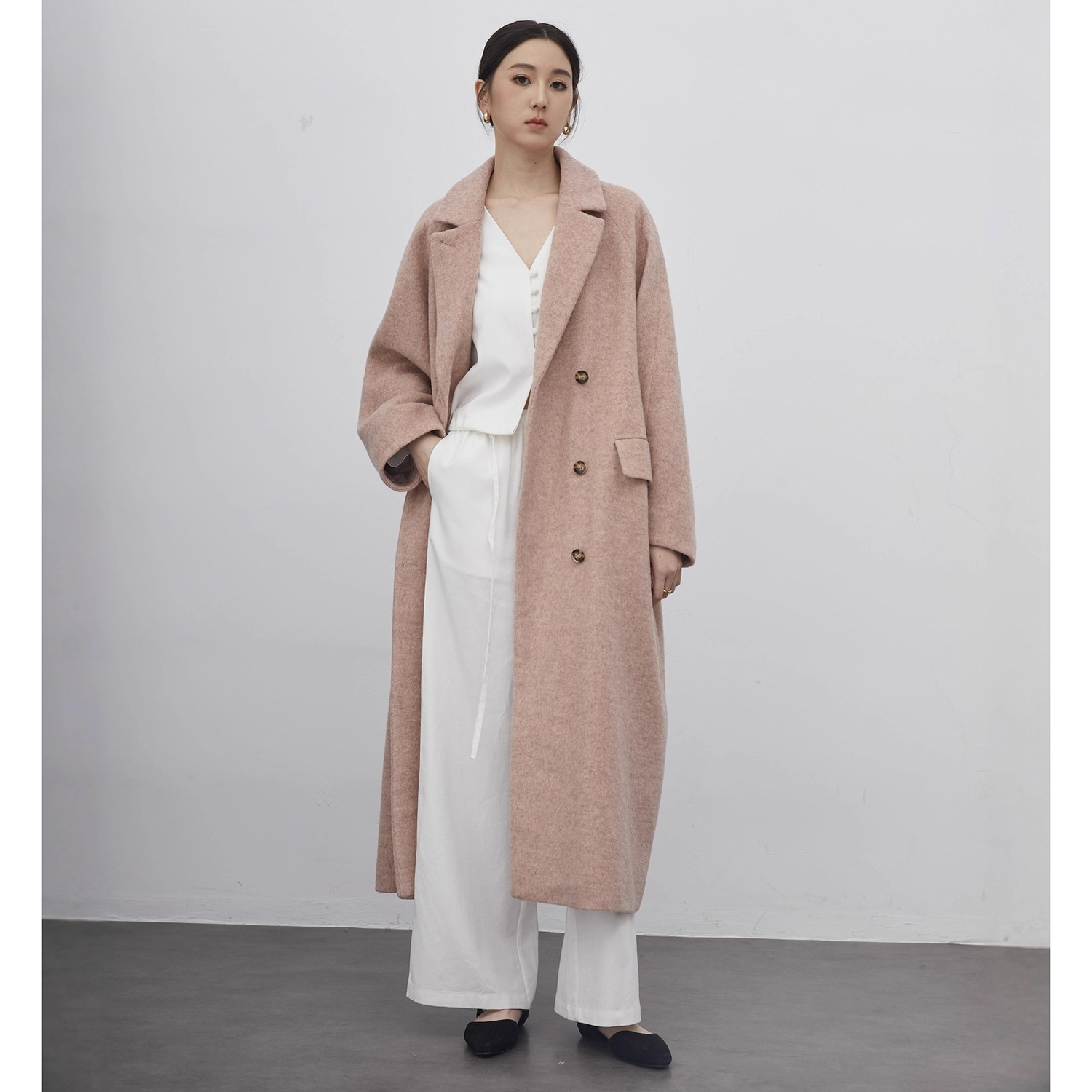 Allingentle Women's Suit Long  - Wool Suit Jacket ulasan dan harga