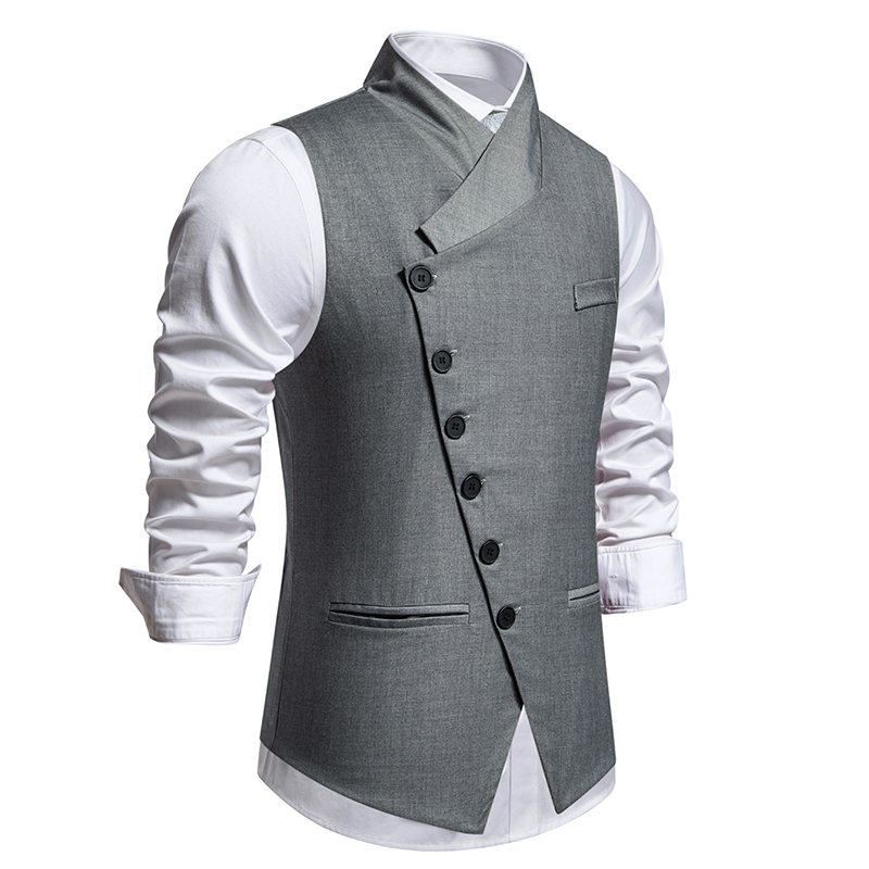 New Men's Suit Vests Fashion S - Men Formal Wear Vest ulasan dan harga