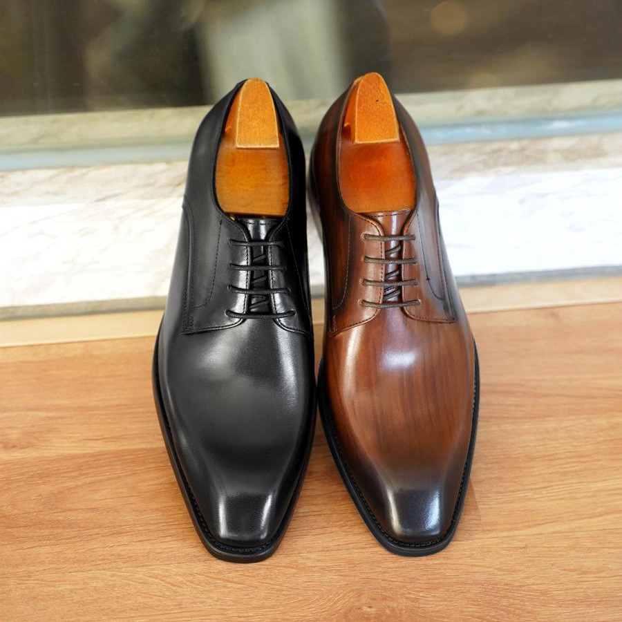 Men's Business Casual Shoes Di - Men Formal Wear Office ulasan dan harga