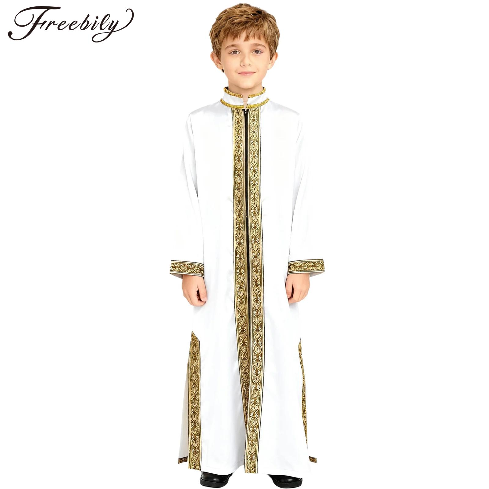Boys Gold Embroidery Maxi Musl - Men Formal Wear Coat ulasan dan harga