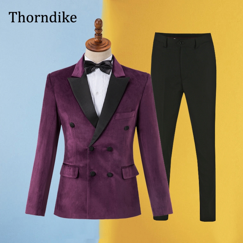Gwenhwyfar Blue Suit Men 2025  - Men Formal Wear Office ulasan dan harga