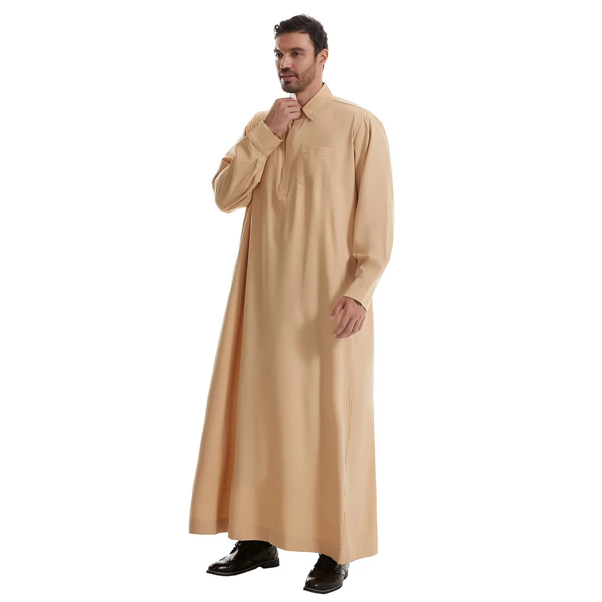Men Jubba Thobe Mens Long Shir - Men Formal Wear Dubai ulasan dan harga
