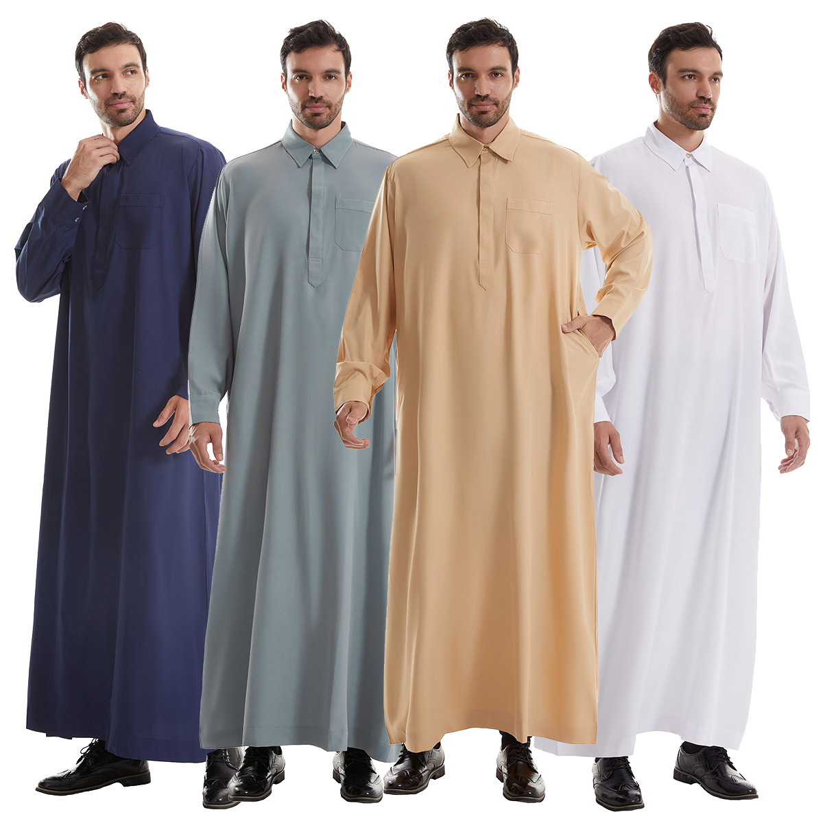 Men Jubba Thobe Mens Long Shir - Men Formal Wear Dubai ulasan dan harga