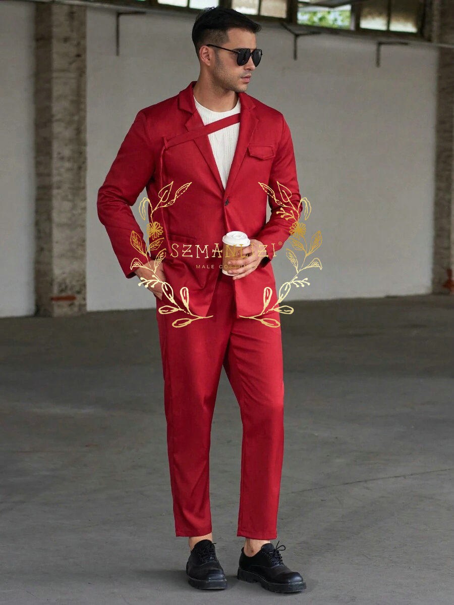 Fashionable Casual Men's Suits - Men'S Formal Evening Wear ulasan dan harga
