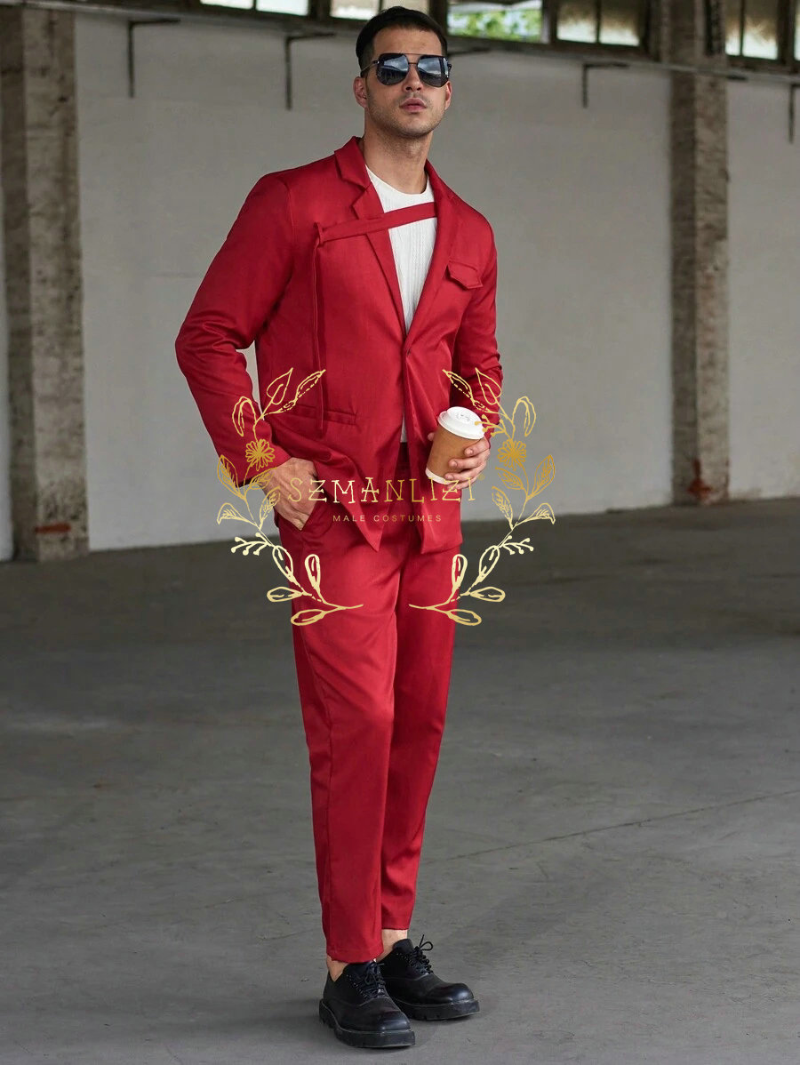 Fashionable Casual Men's Suits - Men'S Formal Evening Wear ulasan dan harga