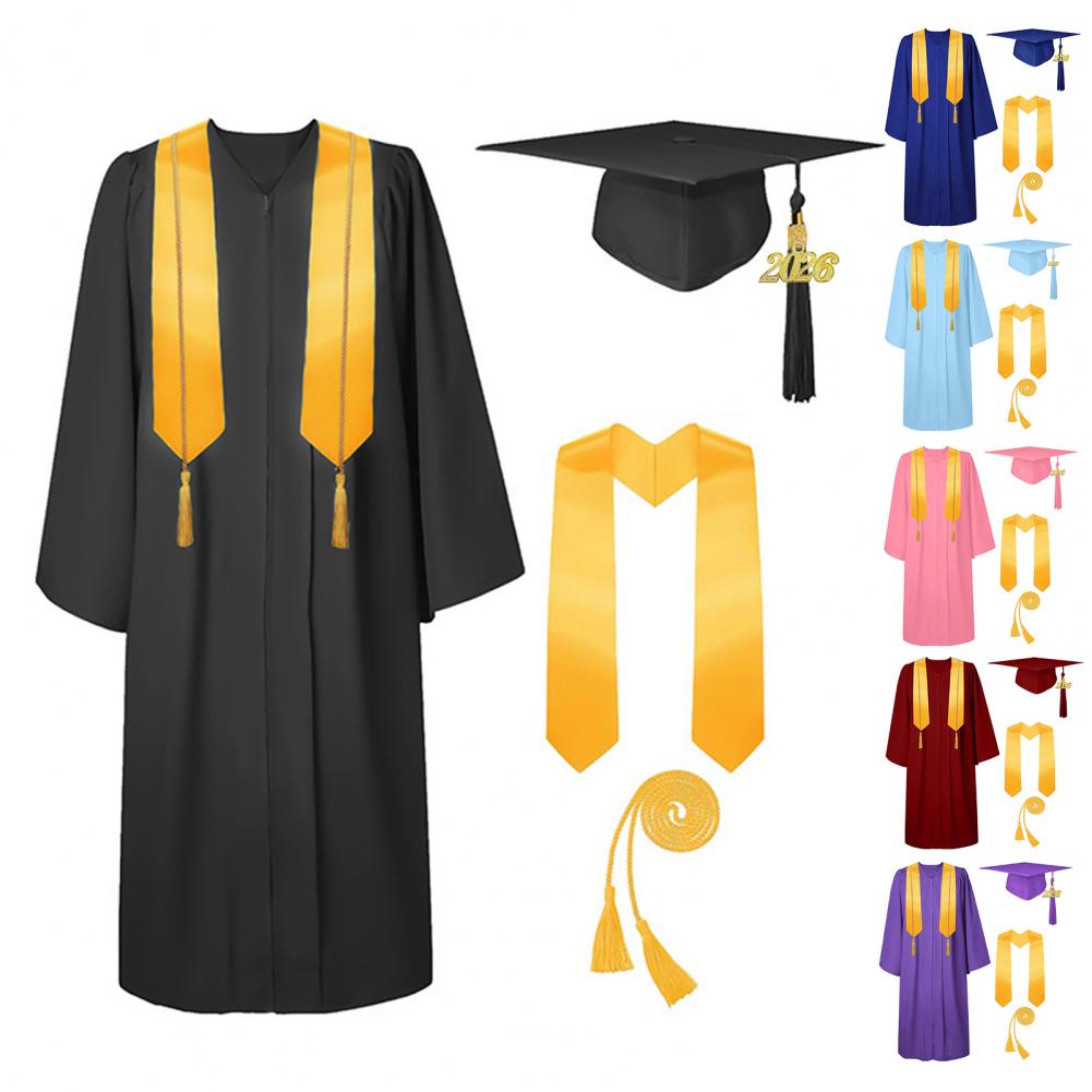 Adults Unisex Matte Graduation - Men'S Formal Wear For Graduation ulasan dan harga