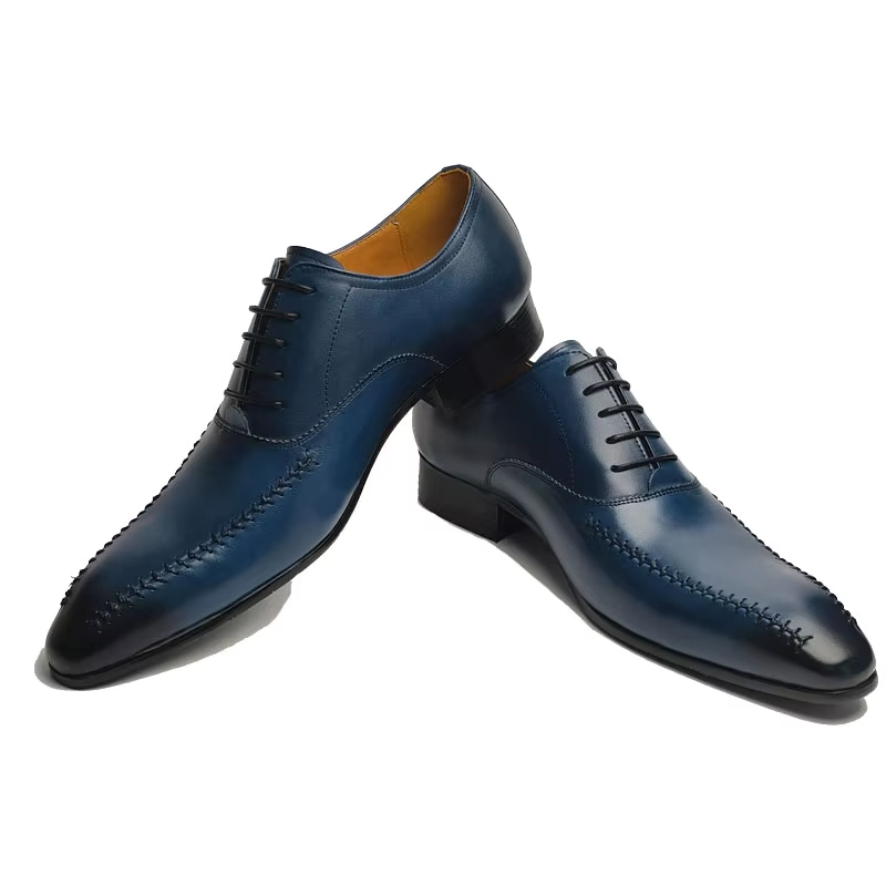 High-end luxury Men's Genuine  - Men Formal Wear Office ulasan dan harga