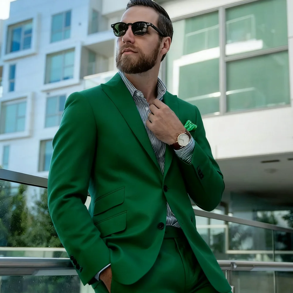 Blue Suit Men's Custom-Fit Ter - Men'S Formal Wear For Graduation ulasan dan harga