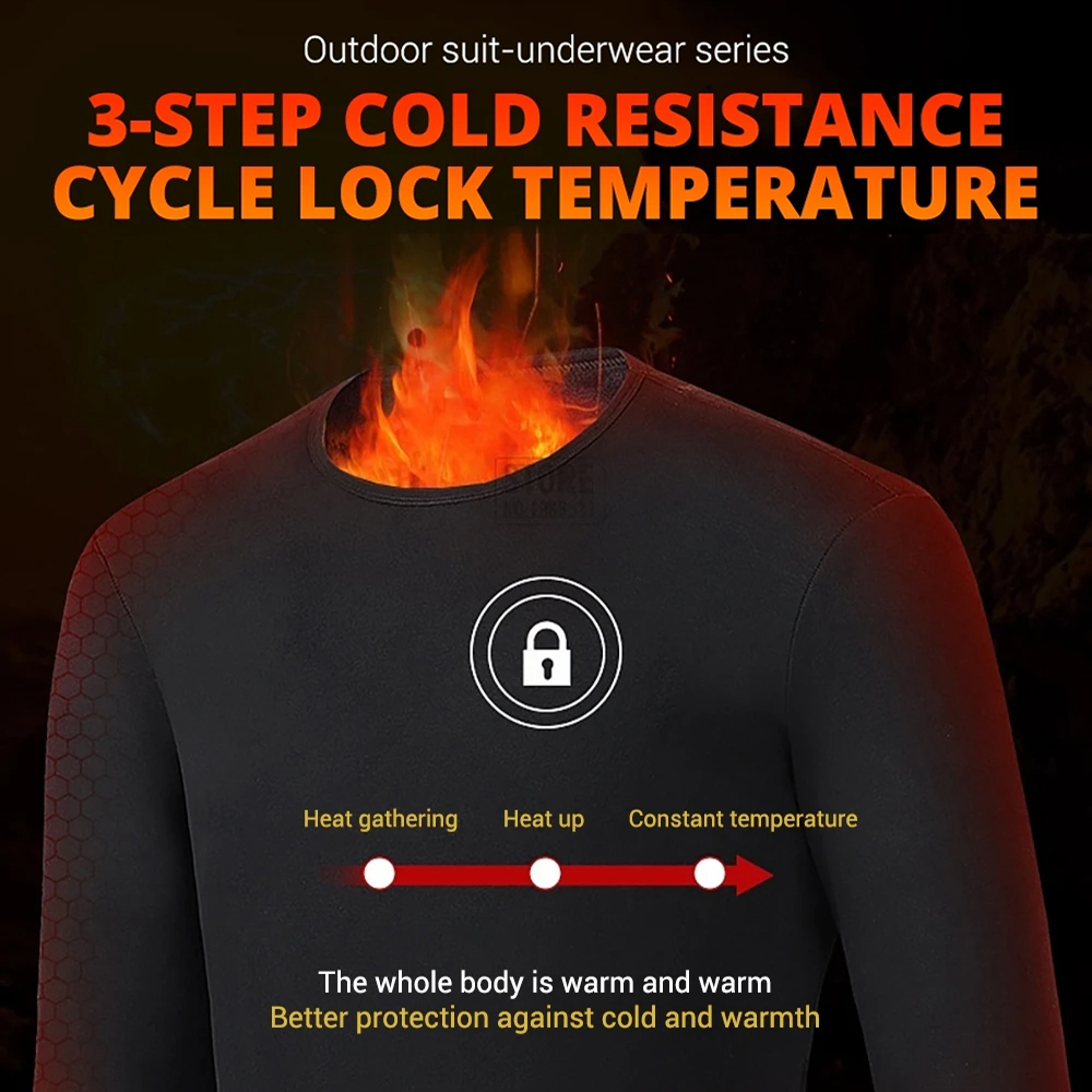 Winter Thermal Heated Jacket M - Men Formal Wear Coat ulasan dan harga