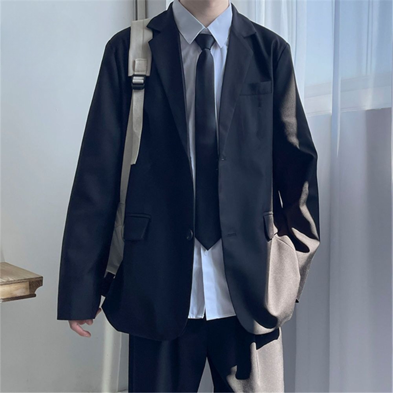 Men's Casual Suit Set College  - Men'S Formal Wear For Graduation ulasan dan harga